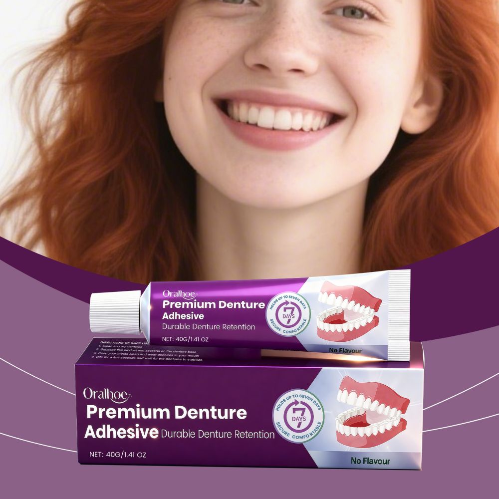 ORALHOE Prothesenhaftcreme, natürlicher Halt