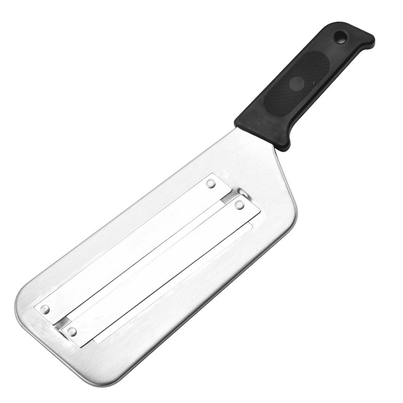 Fabrik-Originalprodukt hochwertige doppelklingengehobel multifunktionelles gemüsemesser gemüsehobelküchengerät schneidemesser - 7