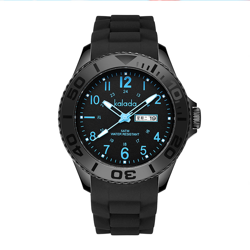 Boy's Luminous Quartz Watch Analog Fashion Style - 1
