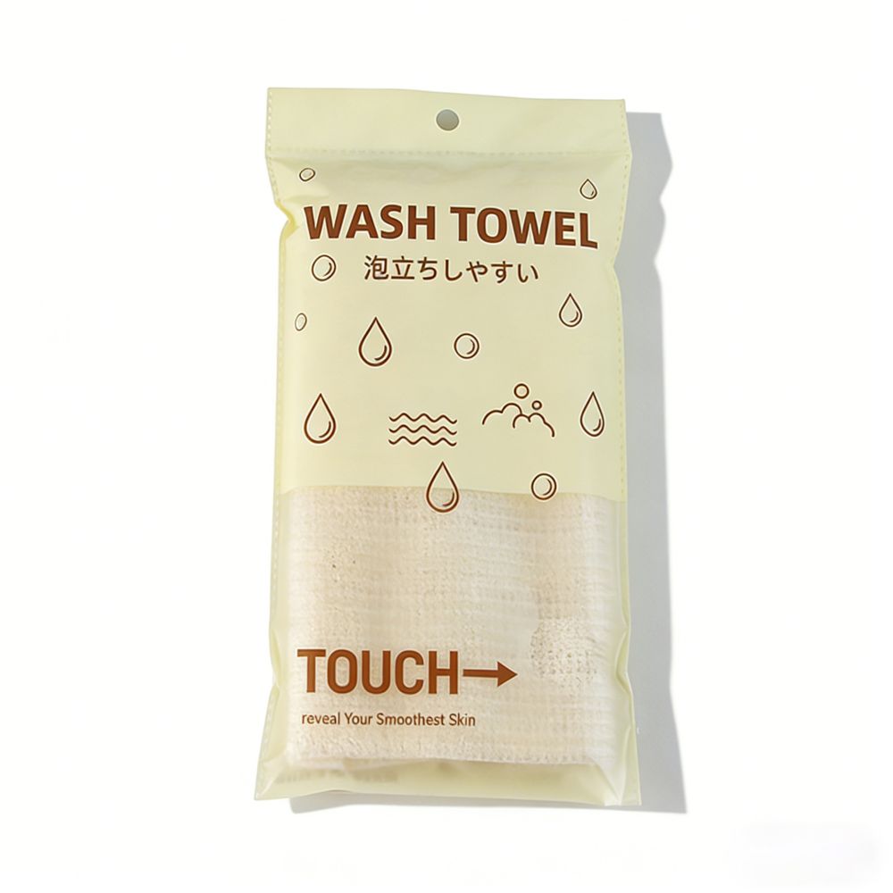 Japanese-Style Sauna Exfoliating Bath Towel Home Bathing Bubble Washing Back Scrubbing Strip Unisex Korean Long Bath Towel Wholesale - 13