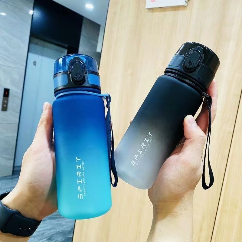 2025 New Summer Portable High-Temperature Resistant Fitness Water Bottle Student Outdoor Large-Capacity Sports Water Bottle (For Boys) - 5