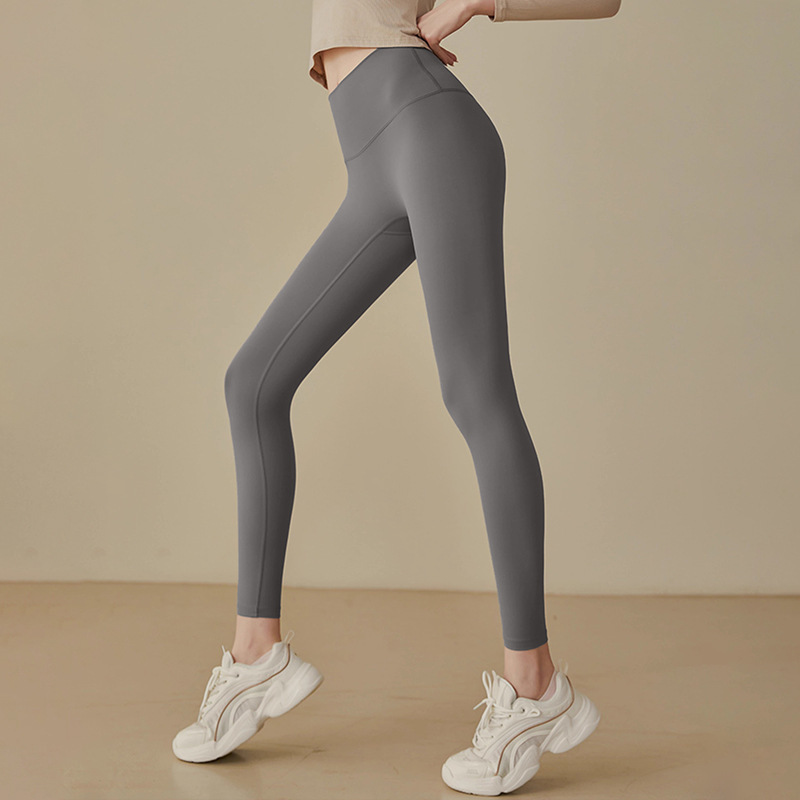 Hochgeschnittene Yogaleggings mit Po-Lift und Bauchkontrolle für Laufen und Fitness