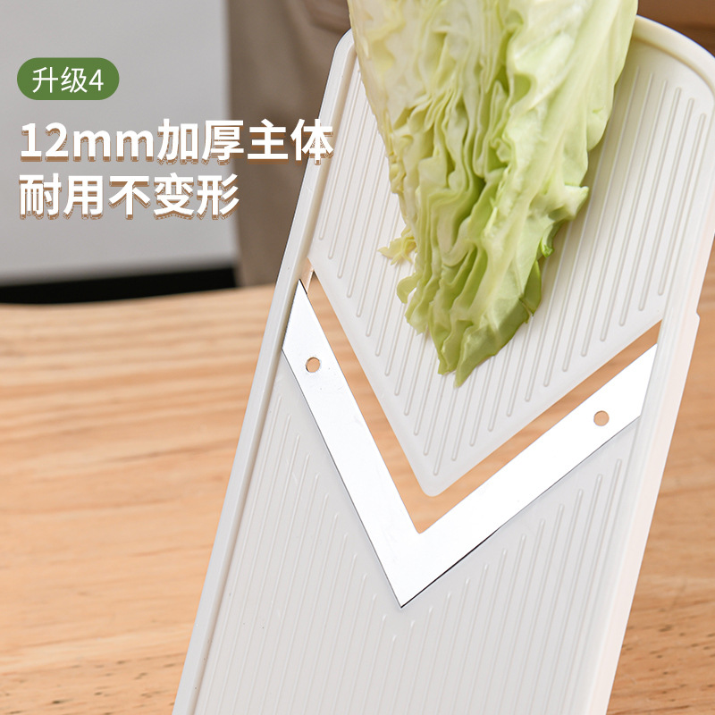 Cabbage shredder vegetable salad red cabbage coleslaw slicer large head cabbage chopper cutting tool. - 5
