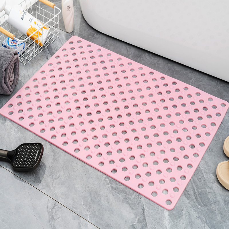 Quadratische rutschfeste Badematten Badezimmermatte Dusche Antirutsch-Umweltschutz Haus-Duschkabine Saugnapf-Bodenmatte Badezimmer-Massagefußmatte - 12