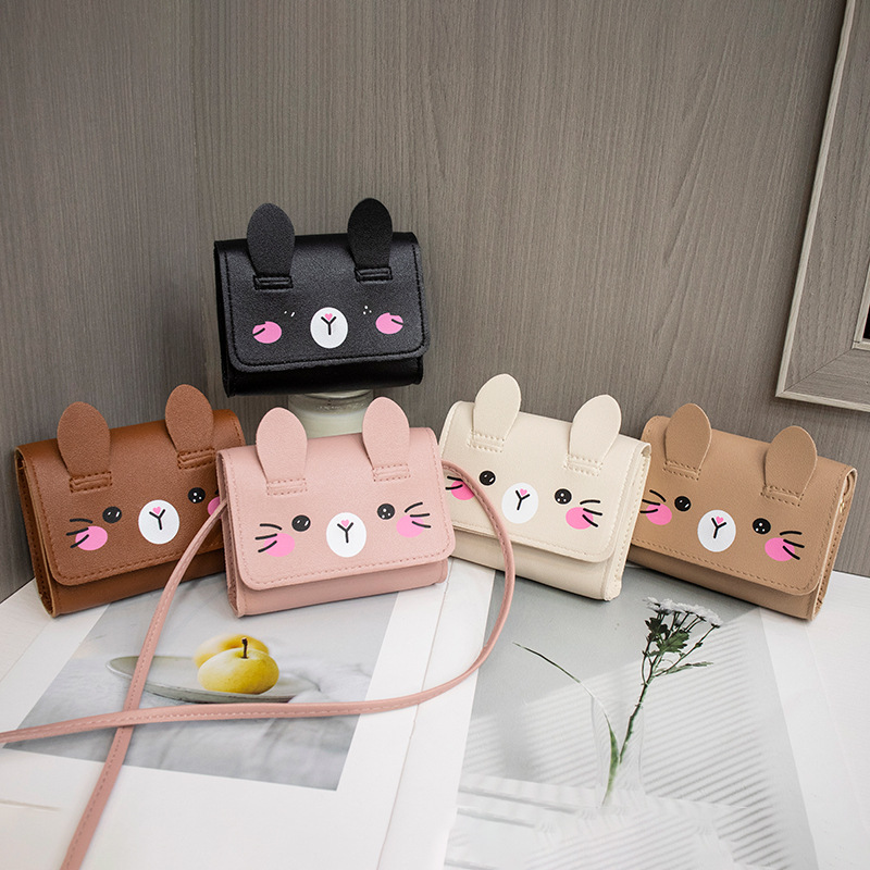Women's bag 2023 new style cartoon crossbody small square bag mini bag mini gift bag children's bag - 1