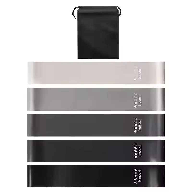 Resistance Band Set for Fitness and Strength Training, Yoga and Stretching