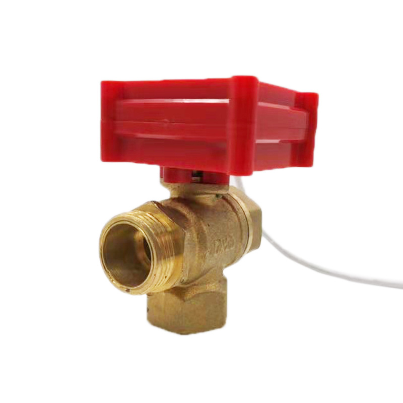 CWXDN20 Brass Three-Way Air Conditioning Exhaust Valve, Ultra-Small Micro Electric Valve