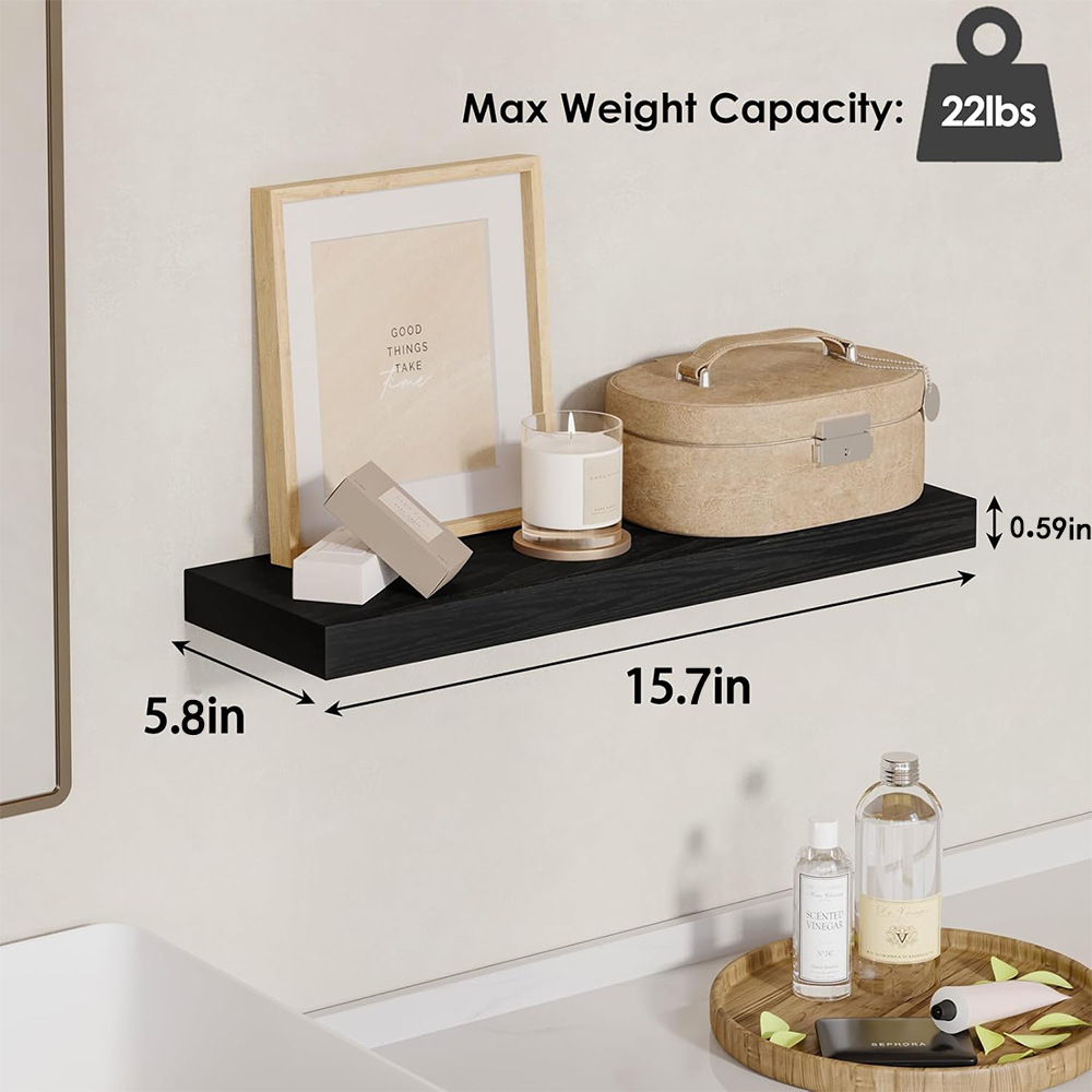 Grenzüberschreitende Wandspeicherregal Wandregal Badezimmer Wohnzimmer Speicherregal Küche Badezimmer wandhängendes Speicherregal - 3