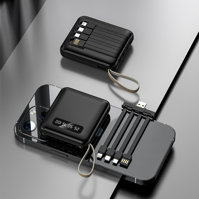 Bestseller Mini-Powerbank mit 3C-Zertifizierung 20000mAh kompakt tragbares Ladegerät mit Logo-Druck Großhandel - 7