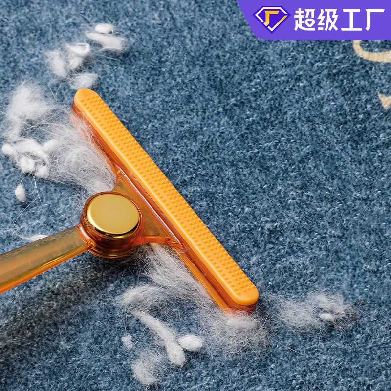 Double-Sided Silicone Electrostatic Hair Remover Brush