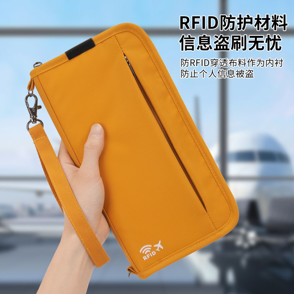 Passport holder, RFID blocking, travel organizer