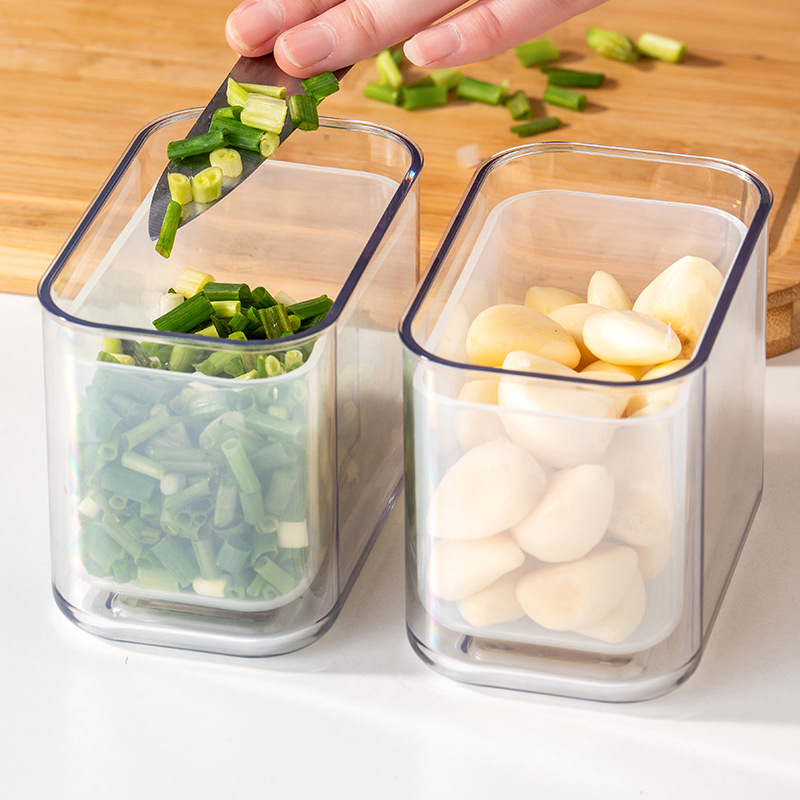 Refrigerator Storage Box Food Grade Drainable Fresh-keeping