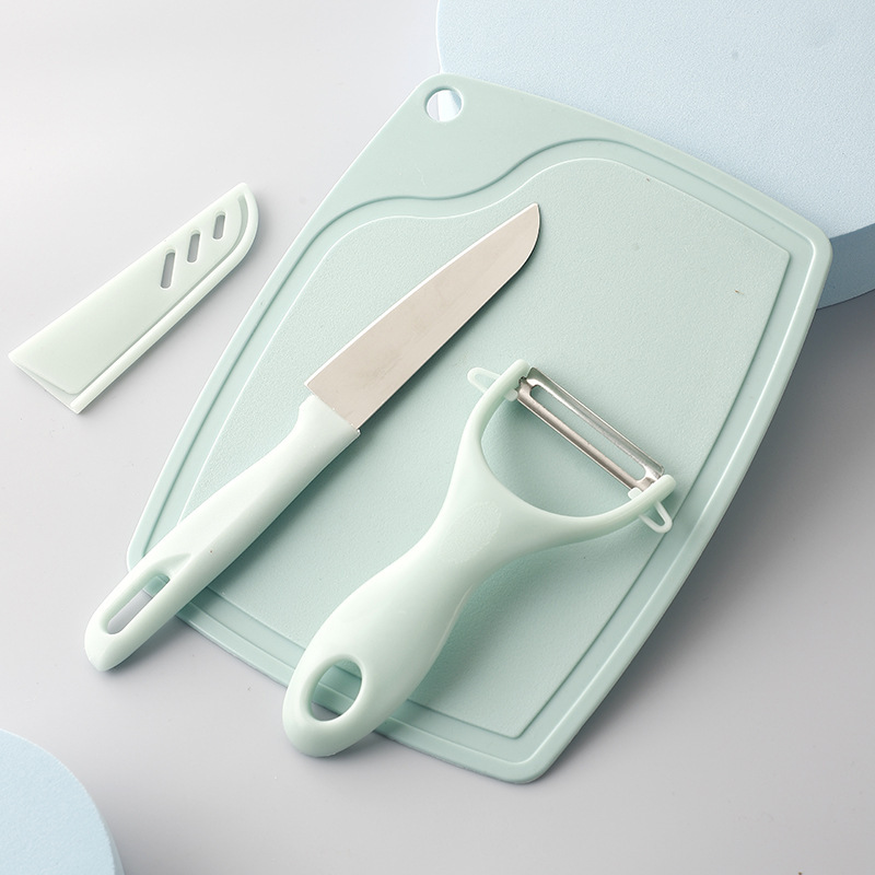 Stainless Steel 3-Piece Kitchen Knife Set