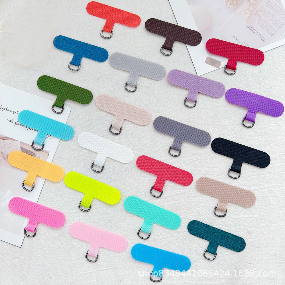 Phone Lanyard Adhesive Pad, D-Ring Fixing Pad for Phone Cases