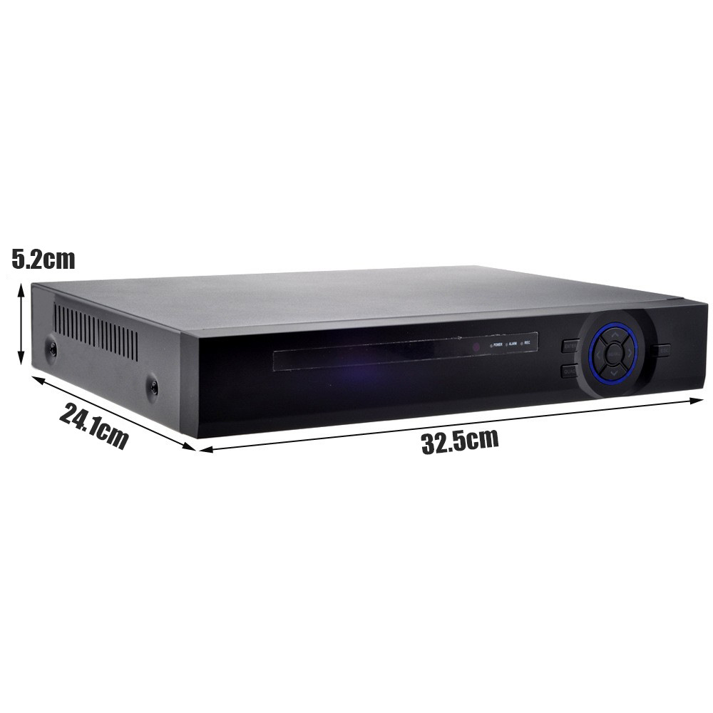 16 kanal 4K 8MP POE NVR sabit disk kaydedici - 1