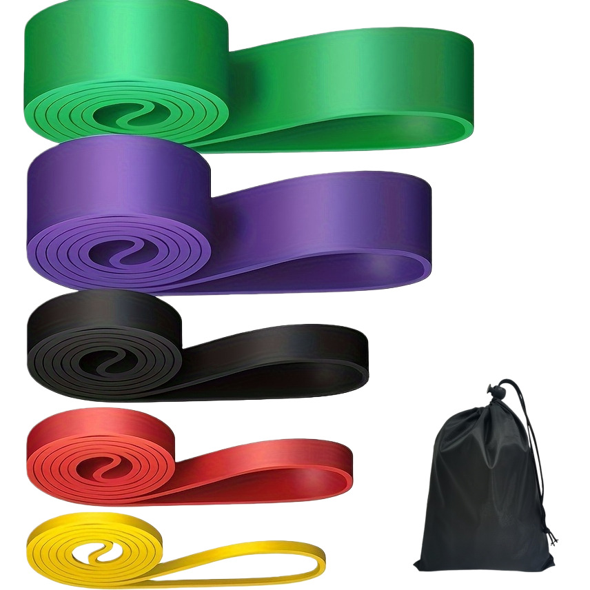 Fitness elastic band pull-up resistance band strength training elastic rope for men and women yoga stretching assistant pull band - 7