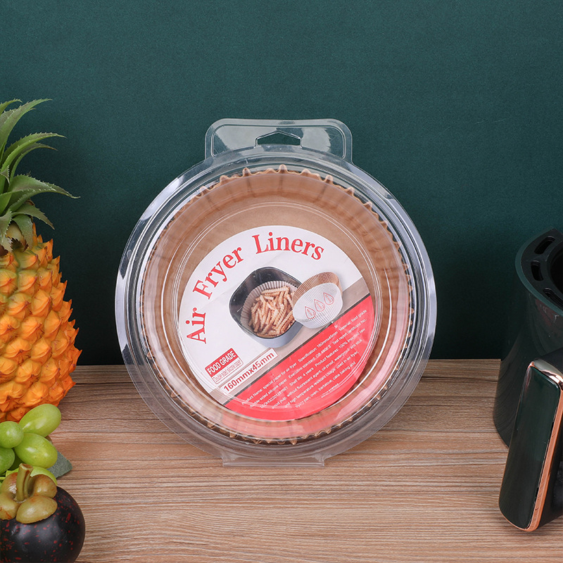New food grade fryer paper cooking barbecue oil-resistant paper home air fryer oven silicone paper wholesale - 4