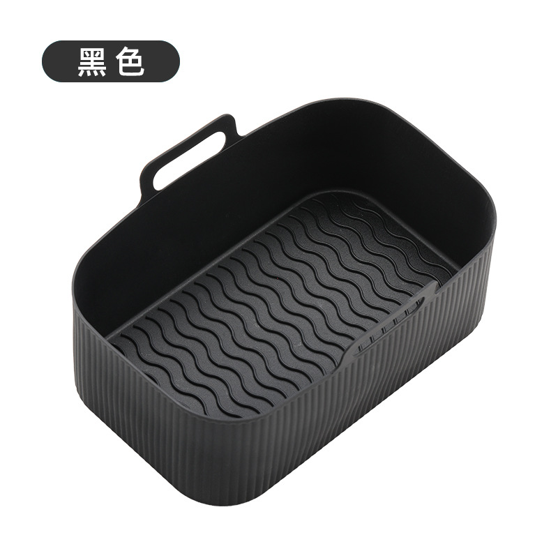 Grenzüberschreitende Luftfritteuse-Kochschale Airfryersiliconepo Luftfritteuse-Silikonschale Silikon-Friteuse-Unterlage - 6