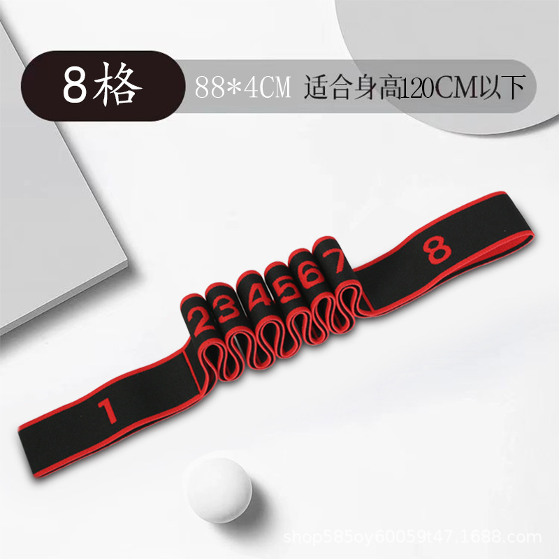 Segmented Children's Dance Digital Elastic Resistance Bands Stretch Bands Pull Bands Training Yoga Ballet Digital Bands - 7