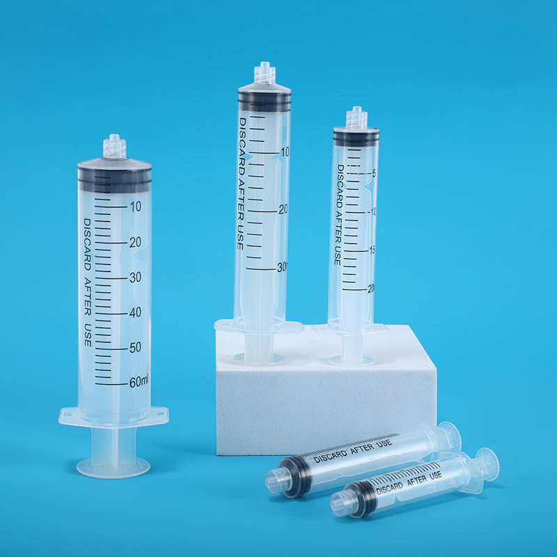 10ml Screw-Tip Veterinary Feeding Syringe, Plastic, for Lab Use - 1
