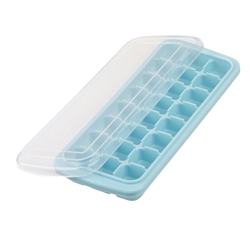 Weiches Silikon Eiswürfelform Eiskassette 36-teilig 24-teilig mit Deckel Eiskugelform Haus Bar Café Eismacher Lebensmittel - 6