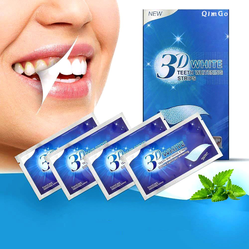 3D Zahnaufhellungsstreifen 3D WHITE Zahnaufhellungsstreifen Zahnaufhellungsstreifen Zur Entfernung von Verfärbungen 7 Beutel 14 Stück, nur für grenzüberschreitende Beschaffung