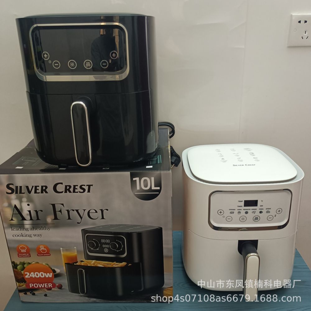 Silvercrown 10L Heißluftfritteuse mit Touch-Bedienung