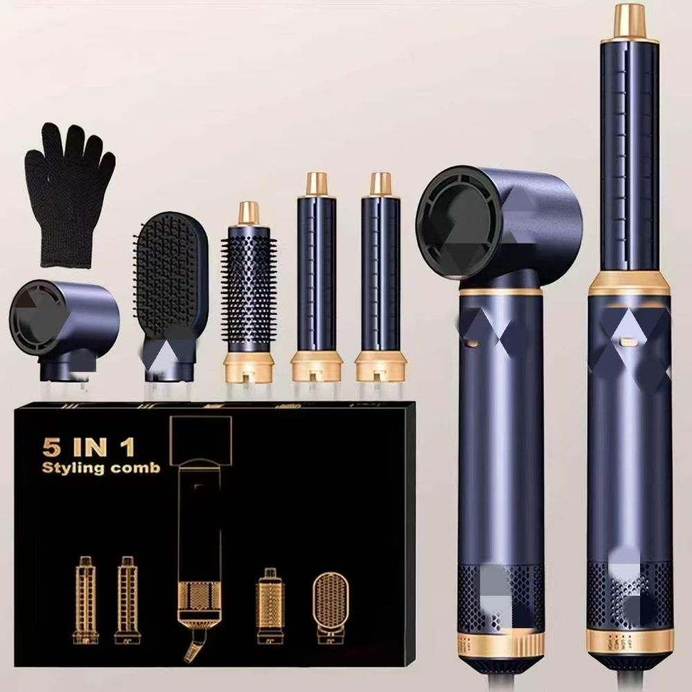 5-in-1 Hot Air Brush and 7-in-1 High-Speed Hair Dryer Styling Set