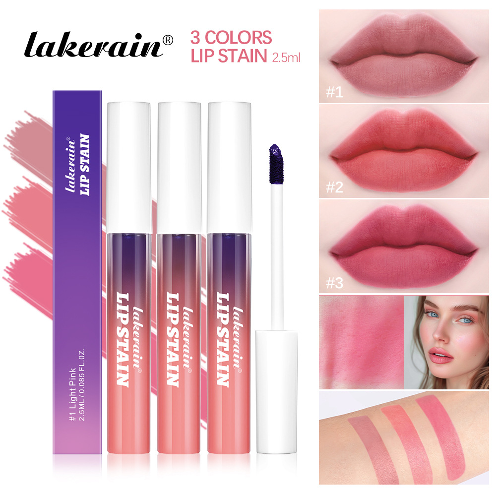 Peelable Matte Lip Tint, Easy Color Application, Non-Stick