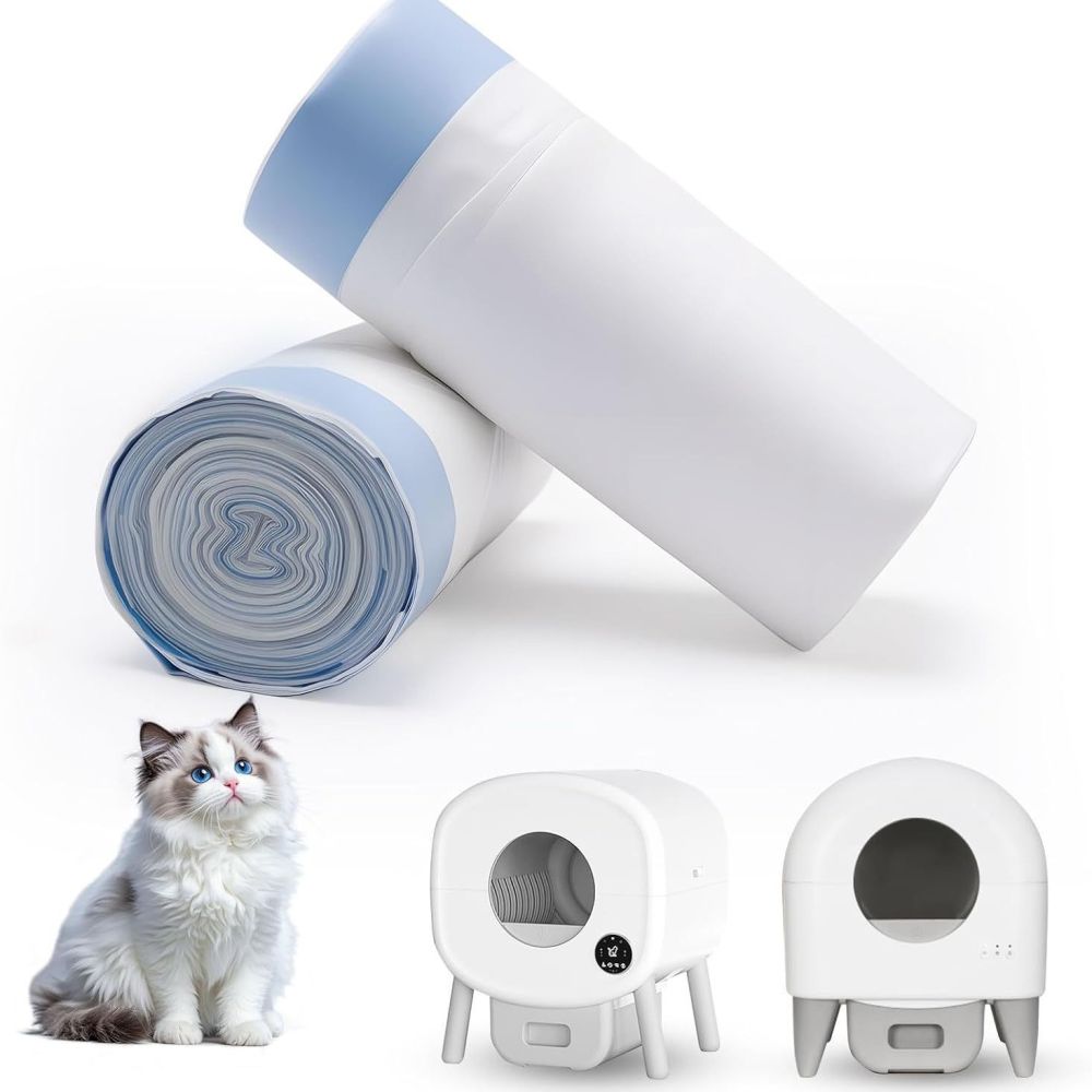 Büzgülü Plastik Kedi Kumu Torbası, Tek Kullanımlık Kedi Kum Kabı İçliği