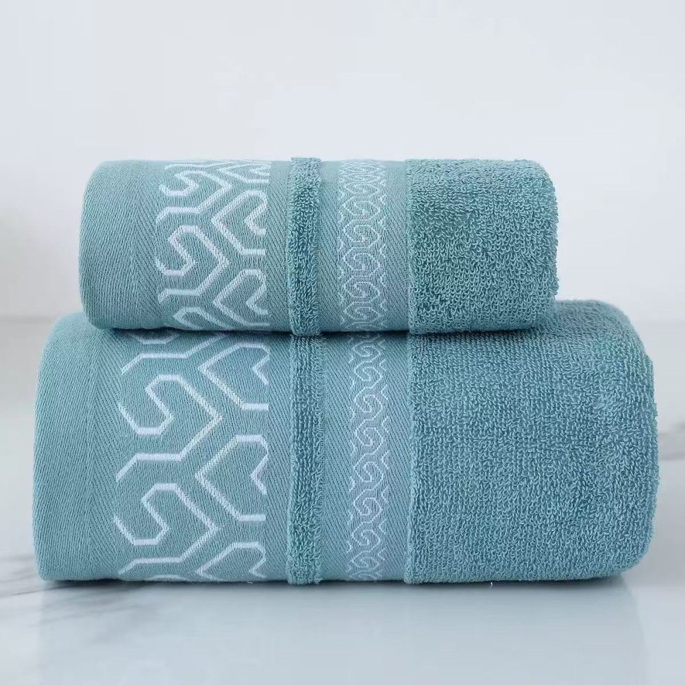 Sınır Ötesi Havlu Banyo Havlusu İhracat Polyester Pamuk Seti Yüz Havlusu Süper Emici Polyester Pamuk Havlu Banyo Havlusu Toptan