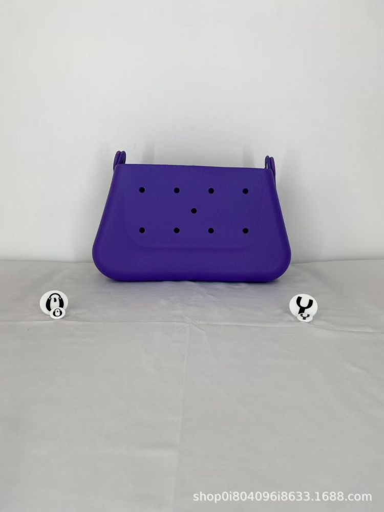 EVA Handtasche mit Tragegriff, Trend-Kosmetiktasche mit Lochdesign, Schultertasche, DIY-fähig, Cartoon-Zubehör, Umhängetasche, Lagerbestand verfügbar - 10