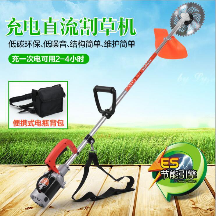 24V 48V 60V Rechargeable Backpack Lawn Trimmer and Brush Cutter - 1