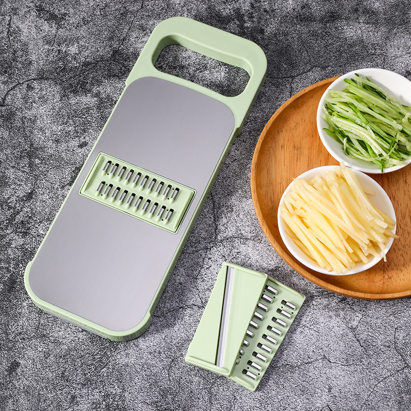 Stainless steel grater slicer multifunctional vegetable cutter kitchen potato grater cutting board - 1