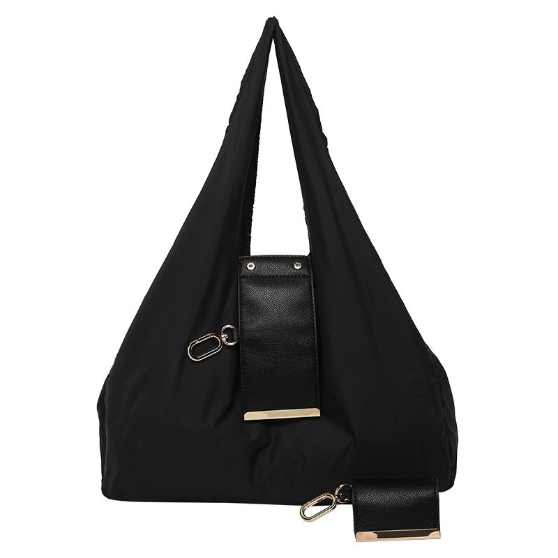Cross-border INS Style Keychain Storage Pouch Large Capacity Eco-friendly Canvas Bag Convenient Shopping Bag Pendant Accessory Pack