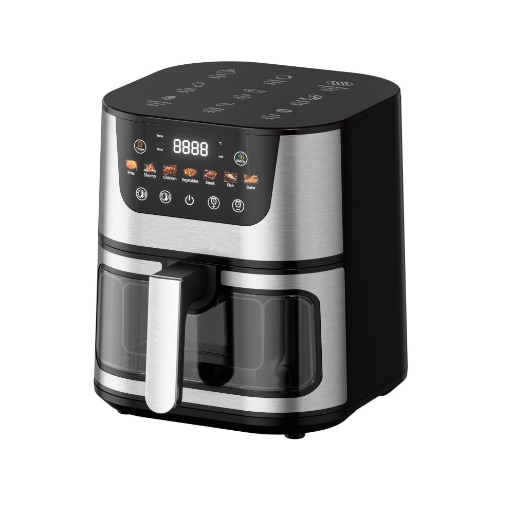 New Cross-border Air Fryer Machine Large Capacity Air Fryer Smart Visual Non-flip Electric Deep Fryer OEM Customization - 7