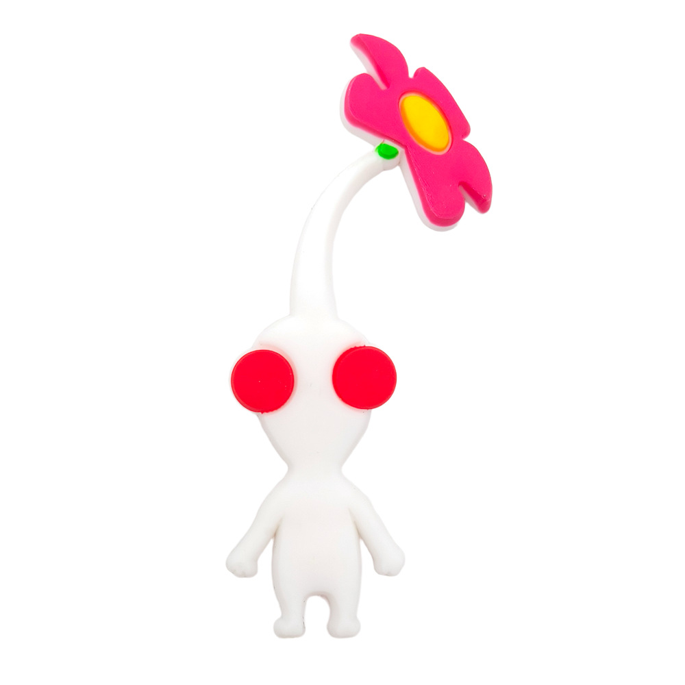 Cartoon Pikmin Crocs Shoe Charms PVC Soft Rubber Decorative Accessories