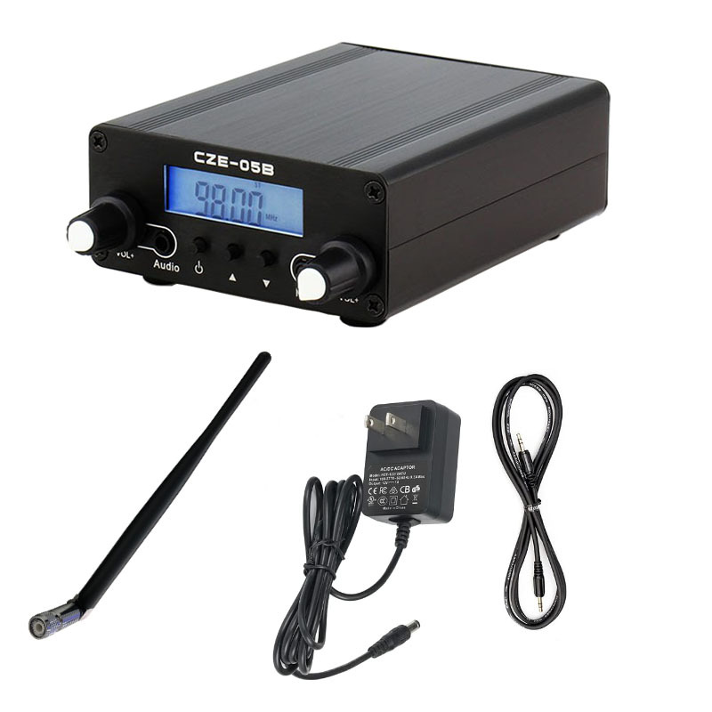 CZE-05B FM Stereo Transmitter for Wireless Broadcasting Systems - 1
