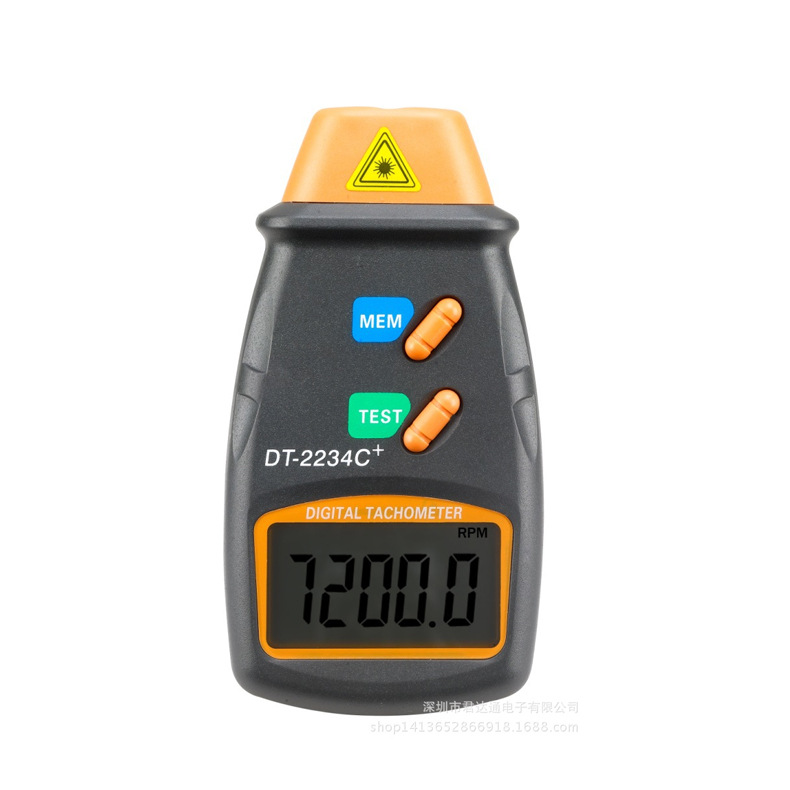 DT-2234C+ Laser Tachometer for Mechanical Speed Measurement - 1