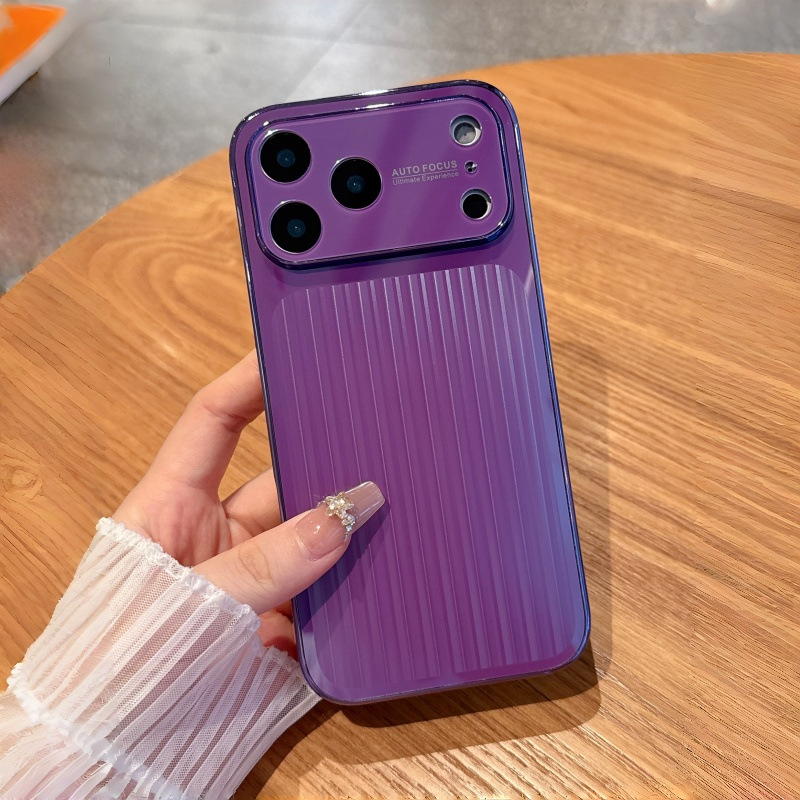 秒变iPhone18promax电镀散热边瓦楞手机壳苹果17高级16防摔保护套 - 9