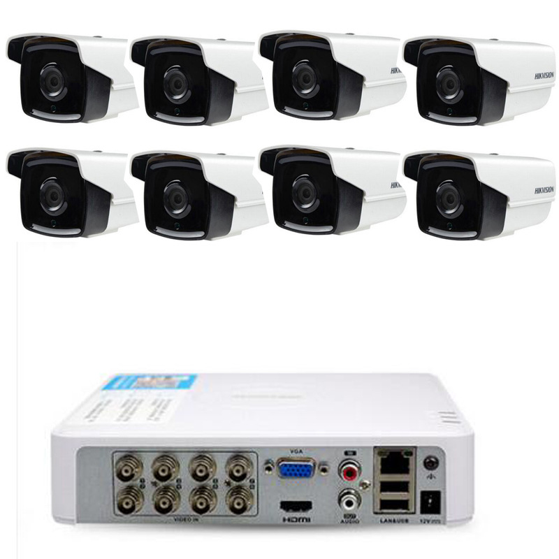Hikvision 8-channel POE surveillance kit