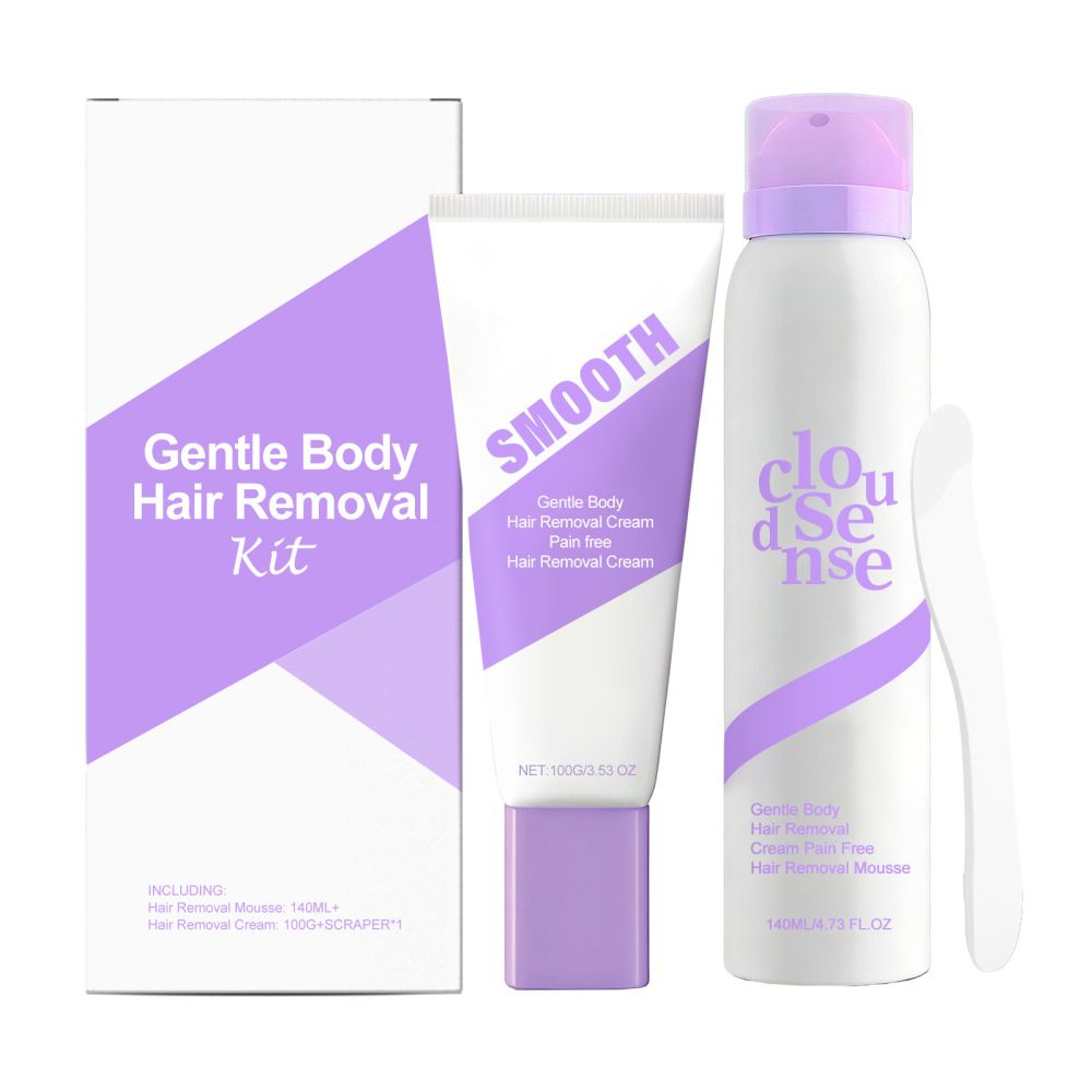 Gentle Hair Removal Set for Smooth, Silky Skin