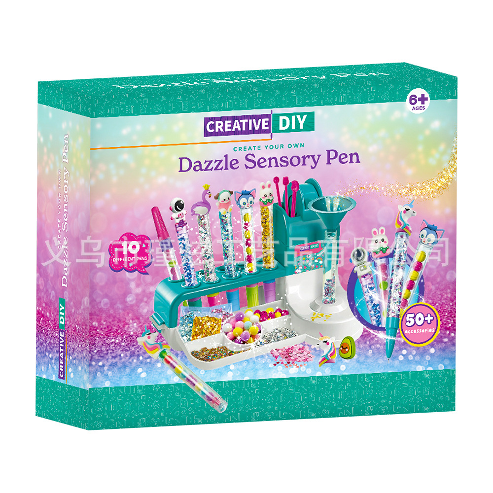 Zauber-Sandstift DIY-Kinder-Stift-Set in Geschenkbox, STEM-Lernspielzeug