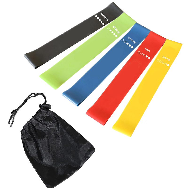 Yoga-Widerstandsband Fitnessband Widerstandsschleife TPE Trainingsschleife Damen Heimtraining Yoga-Widerstandsschleife - 1