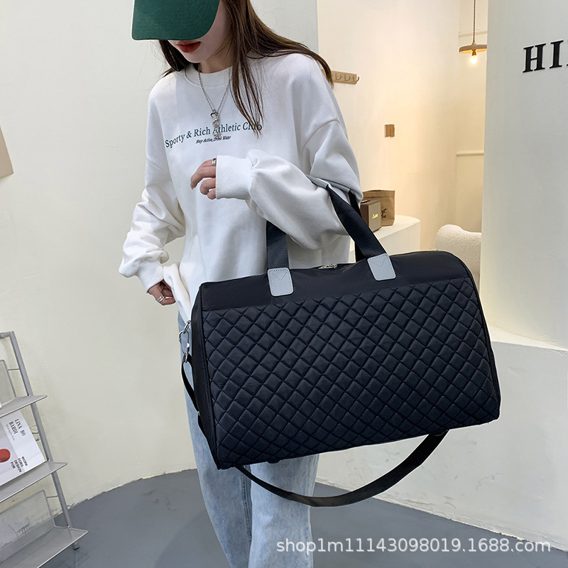 时尚旅行包女包手提包女士单肩包斜挎包短途旅游运动健身包潮批发 - 1