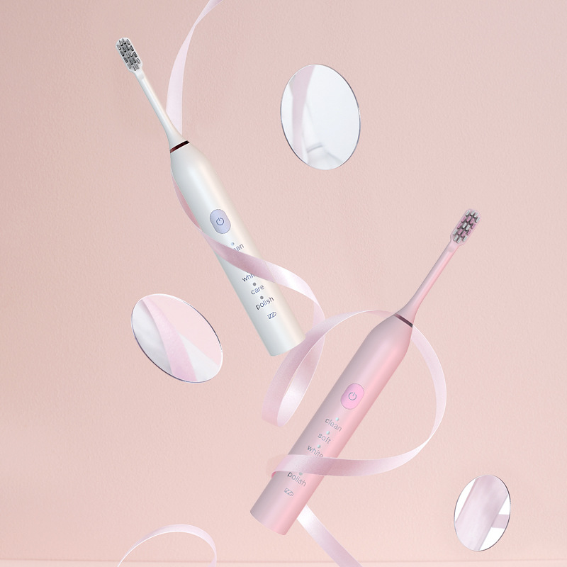 Sonic Electric Toothbrush, Soft Bristles, Rechargeable, Adult