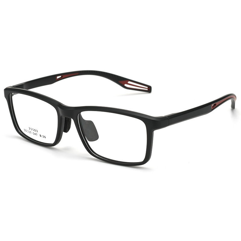 Ultra-Light Men's Sports Eyeglass Frame for Myopia, Basketball Safety 25503M