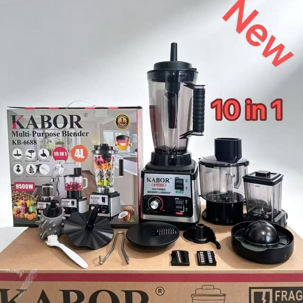 10 in 1 blender 9530 motor multifunctional stainless steel large capacity wall breaking blender mixer for export