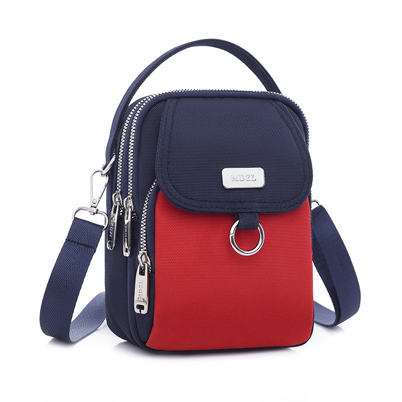 Korean style small bag, mobile phone bag, women's crossbody bag, stylish and versatile single shoulder everyday small shoulder bag, lightweight canvas bag, mother bag